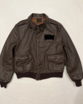 Avirex Diabolical Angel Brown Type A-2 Bomber Jacket