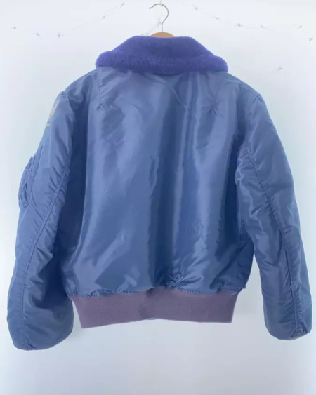 Buzz Rickson's B-15 Navy Nylon Flight Jacket.