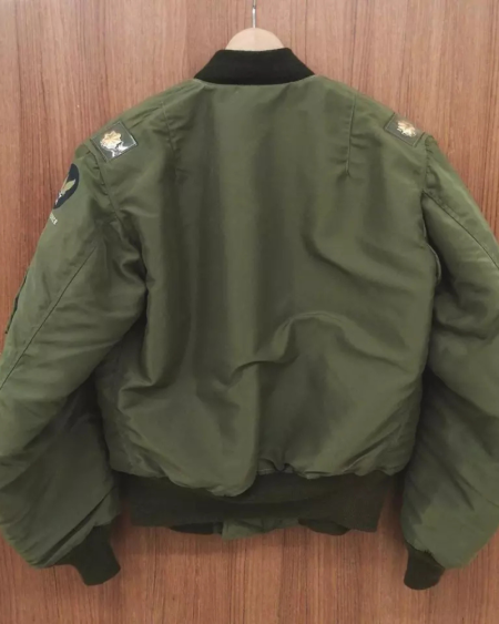 Buzz Rickson's B-15 Olive Green Flight Jacket.
