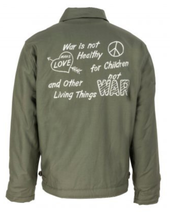 Buzz Rickson's Deck A-2 Green Hand Painted Jacket