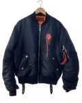HAL Back Logo Ma-1 Flight Nylon Jacket
