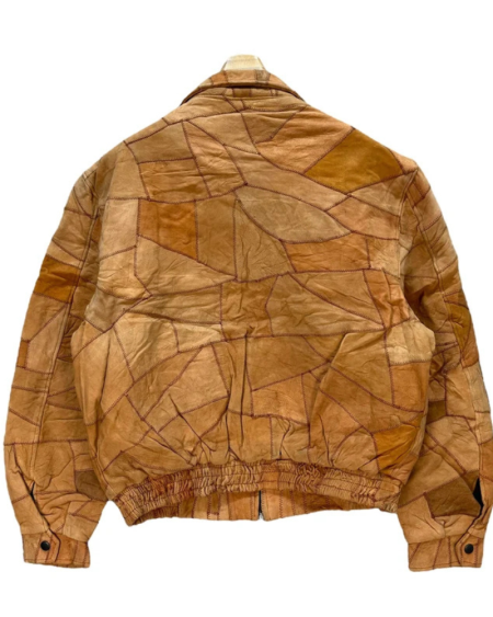 Men's A-2 Brick Design Bomber Jacket