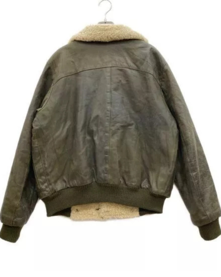 Millesimse G-1 Brown Leather Flight Jacket
