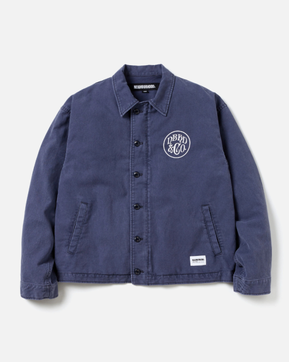 Neighborhood A-2 Utility Navy Blue Cotton Jacket