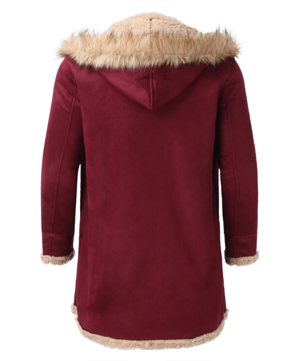 Outfmvch B-7 Red Sheepskin Leather Jacket