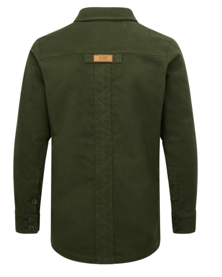 Plasma Dry Heavyweight Moleskin Green Field Jacket