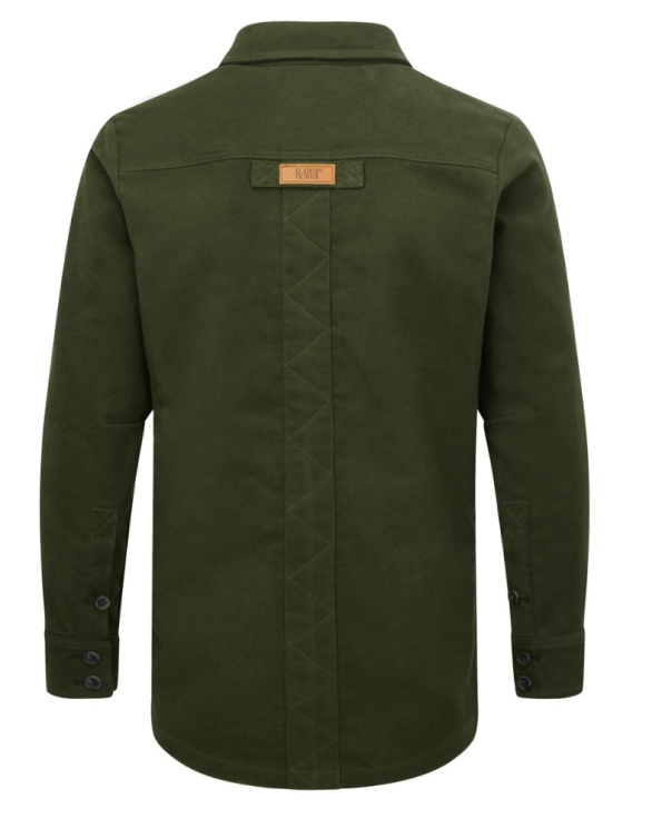 Plasma Dry Heavyweight Moleskin Green Field Jacket
