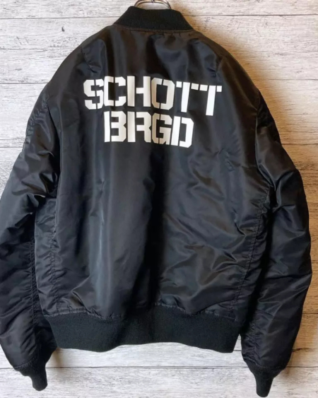 Schott Blouson Flight Ma-1 Reversible Jacket.
