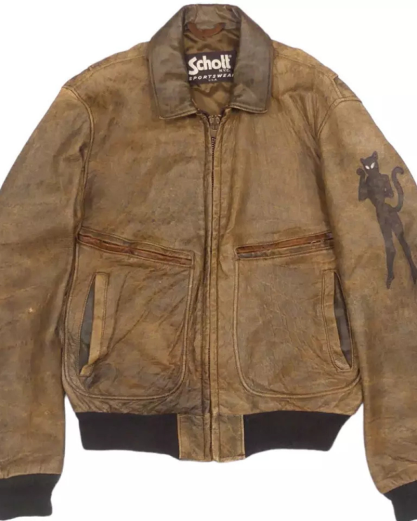 Schott USA G-1 Brown Leather Jacket