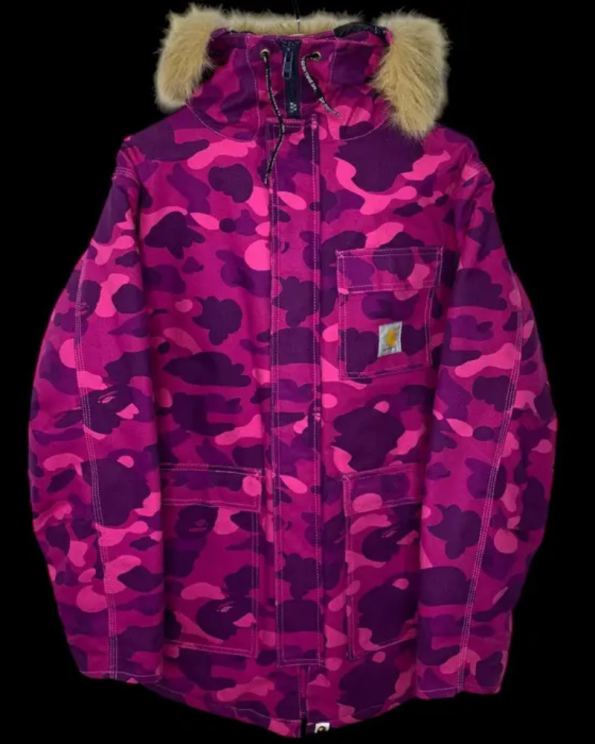 Siberian N-3b Camo Purple Parka Jacket