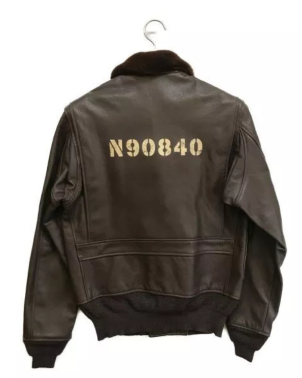 Steve Mcqueen Brown Leather Type G-1 Jacket