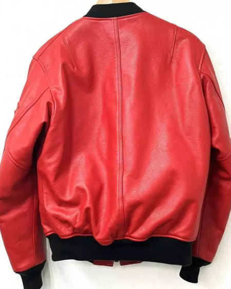 Supreme × Schott MA-1 Red Jacket