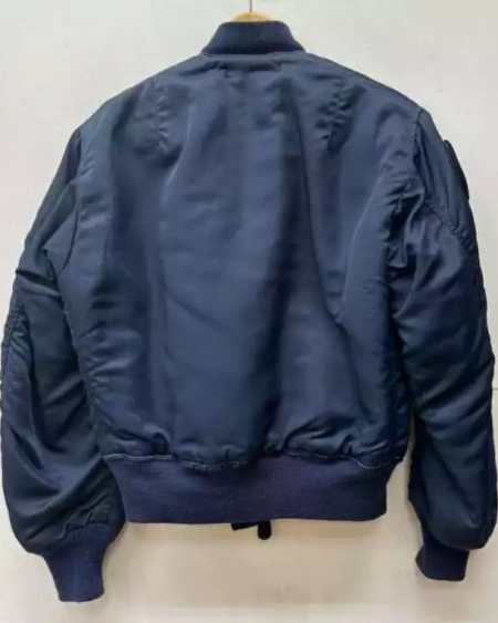 The Real Mccoy's B-15 Navy Blue Flight Jacket