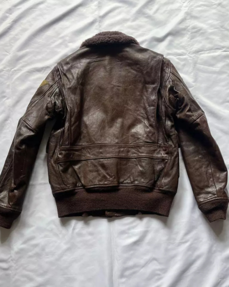 Top Gun Avirex G-1 Vintage Brown Flight Jacket