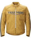 Triumph Men's Gold Motorcycle Braddan Air Race Jacket