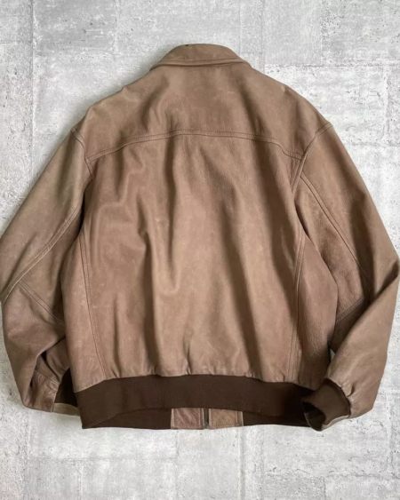 Vintage G-1 Leather Flight Bomber Military Jacket