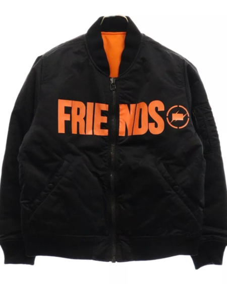 Vlone X Fragment Bomber Reversible Ma-1 Jacket
