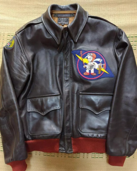 Aero Leather A-2 Brown Leather Flight Jacket