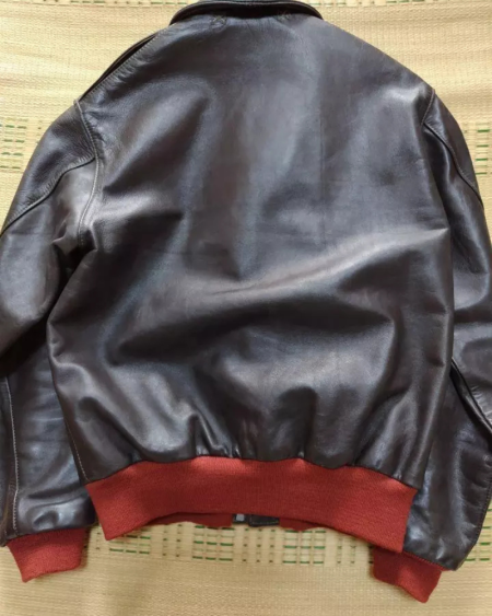Aero Leather A-2 Brown Leather Jacket
