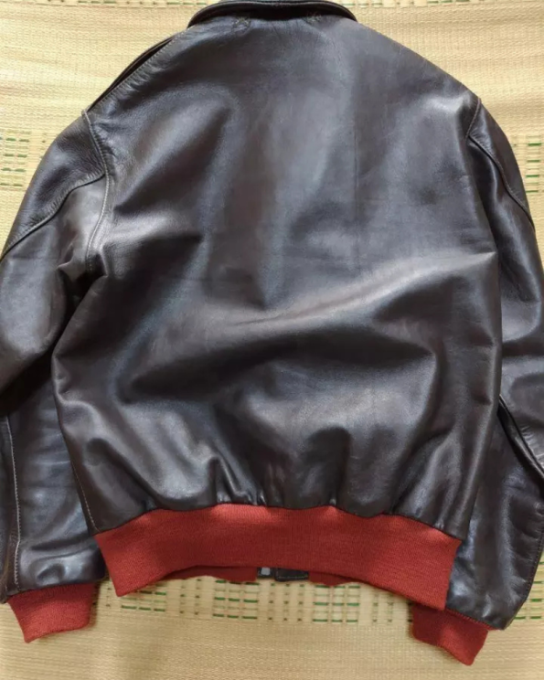 Aero Leather A-2 Brown Leather Jacket