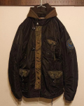 Alpha Industries Ma-1 Brown Hooded Jacket