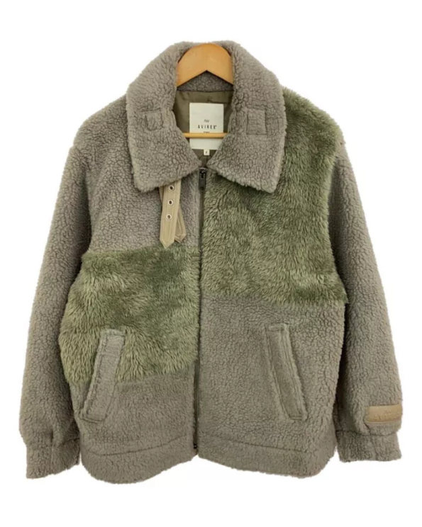 Avirex B-3 Boa Polyester Flight Bomber Jacket