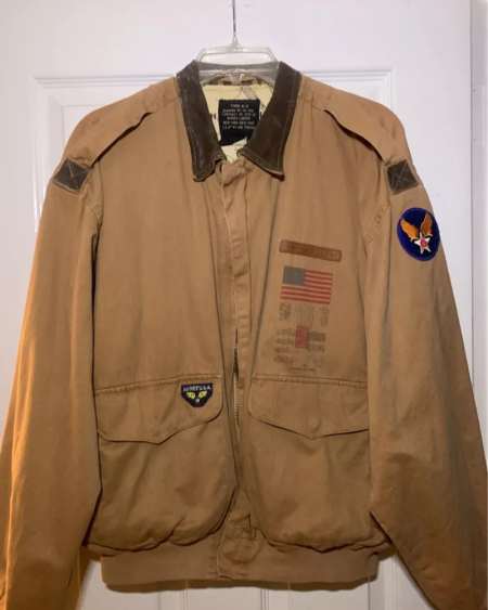Avirex Vintage Mount ‘n Ride Type A-2 Flight Jacket