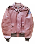 Buzz Rickson’s A-2 Maroon Leather Flight Jacket