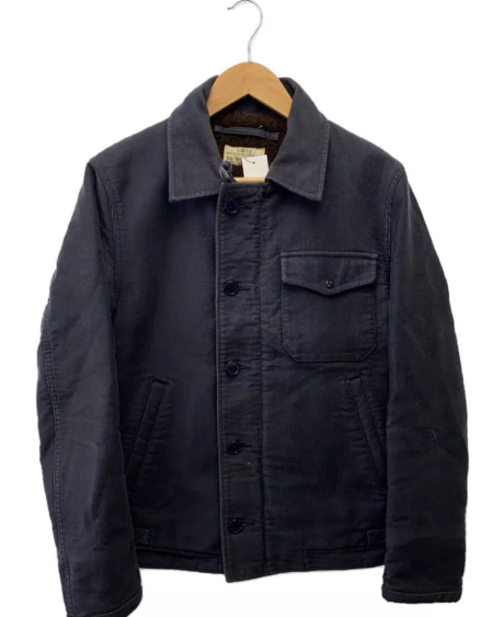 Cootie Military A-2 Pique Navy Deck Jacket