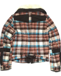 Diesel B-3 Style Red Bomber Jacket