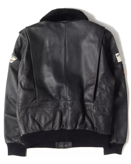 Harley-davidson G-1 Patch Collar Shearling Boa Jacket