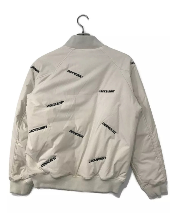 Jack Bunny Ma-1 White Flight Jacket.
