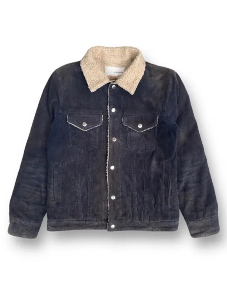 Journal Standard Corduroy Shearling B-3 Trucker Jacket
