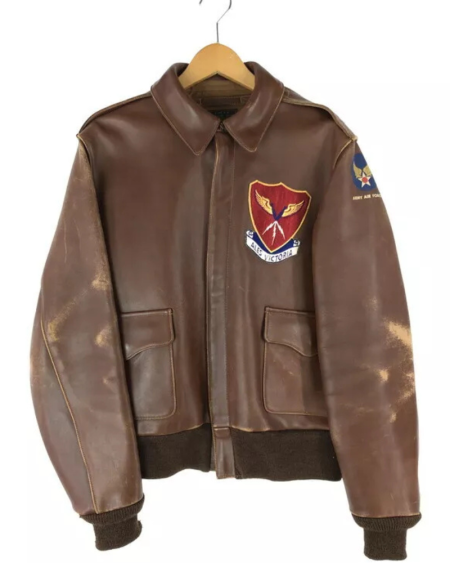 Men'S Buzz Rickson'S Liberty Belle A-2 Horsehide Flight Jacket