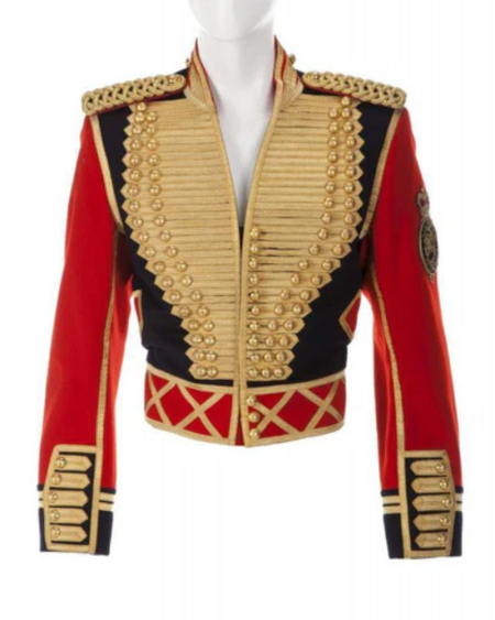 Michael Jackson Leave Me Alone Military Officer British Wool Hussar Jacket