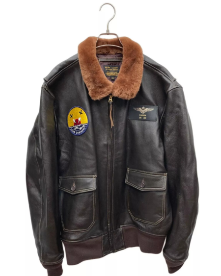 Morgan Memphis Belle G-1 Brown Leather Flight Jacket