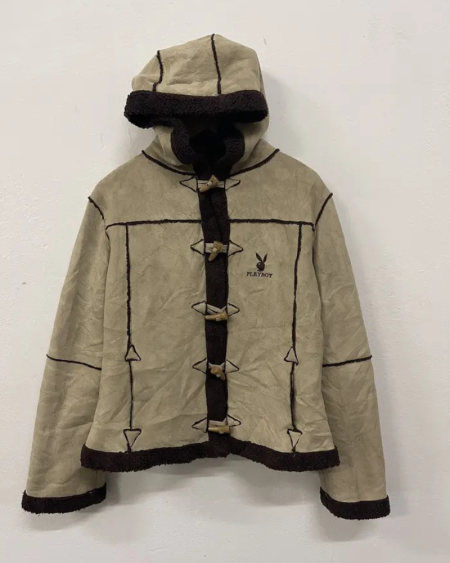 Playboy Sherpa B-3 Beige Look Like Jacket