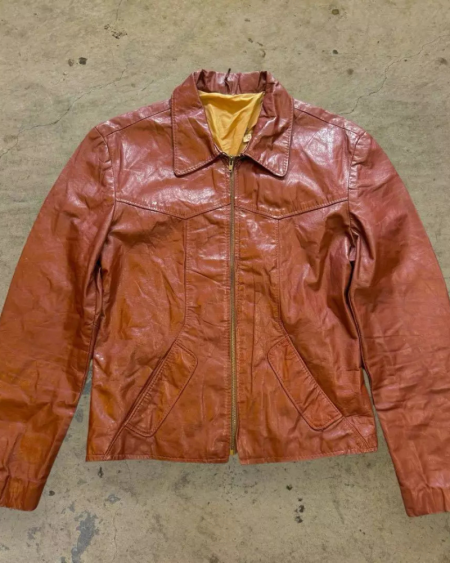Schott 80s A-2 Leather Single Rider Jacket
