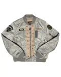 Schott Ma-1 Silver Flight Jacket