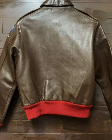 THE REAL McCOY'S A-2 Red Lib Brown Jacket