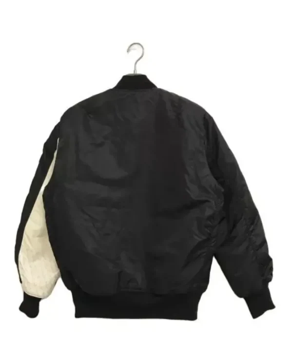 The Shepherd Ma-1 Black And White Jacket