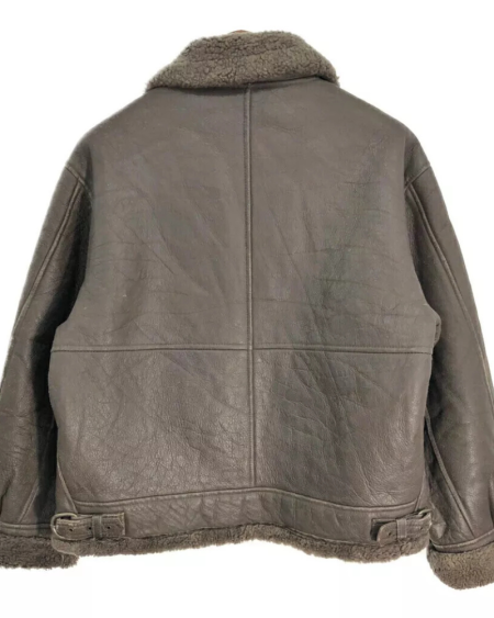 Torras B-3 Brown Leather Shearling Flight Jacket