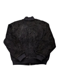USAF Type A-1 Cowhide Leather Black Bomber Jacket