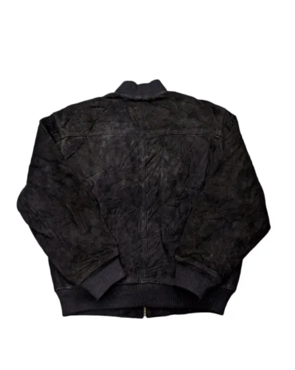 USAF A-1 Cowhide Leather Black Bomber Jacket
