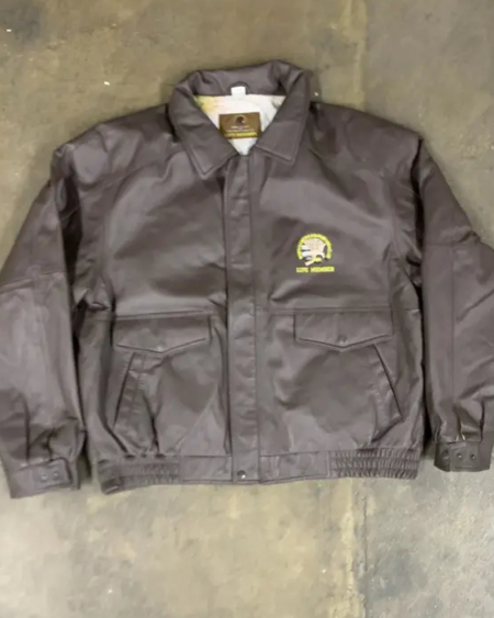 Vintage 1990s North American Hunting A-2 Leather Jacket