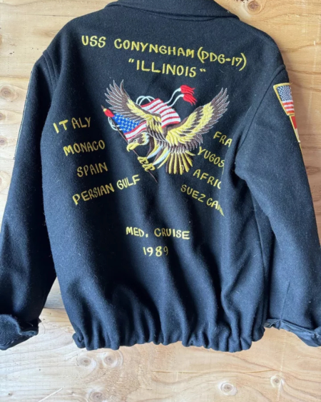 Vintage 80s Cooper Type G-1 Wool Jacket