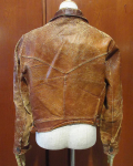Vintage A-1 30’s Scully Bros. Brown Leather Cossack Jacket