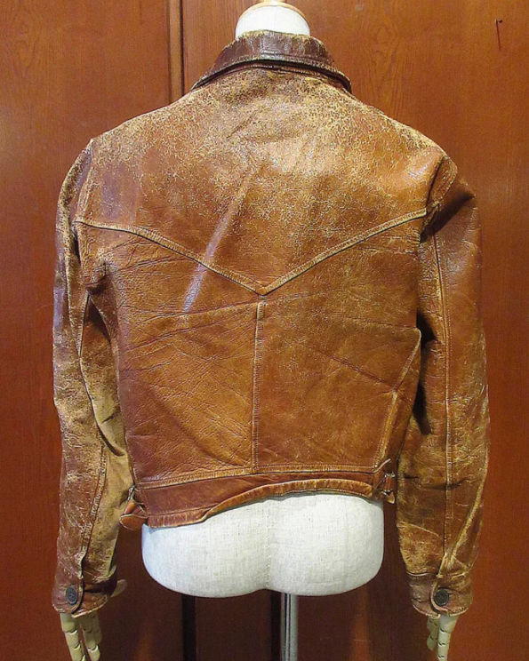 Vintage A-1 30's Scully Bros. Brown Cossack Jacket