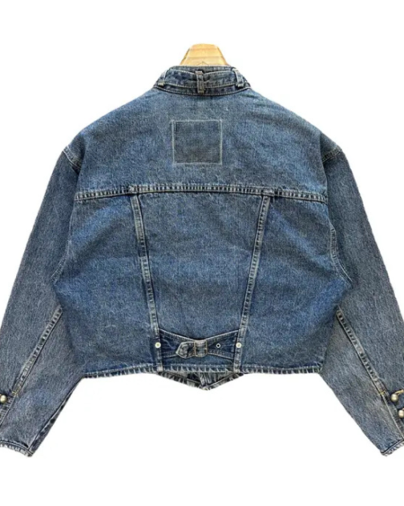 Women's Vintage A-2 Blue Denim Jacket