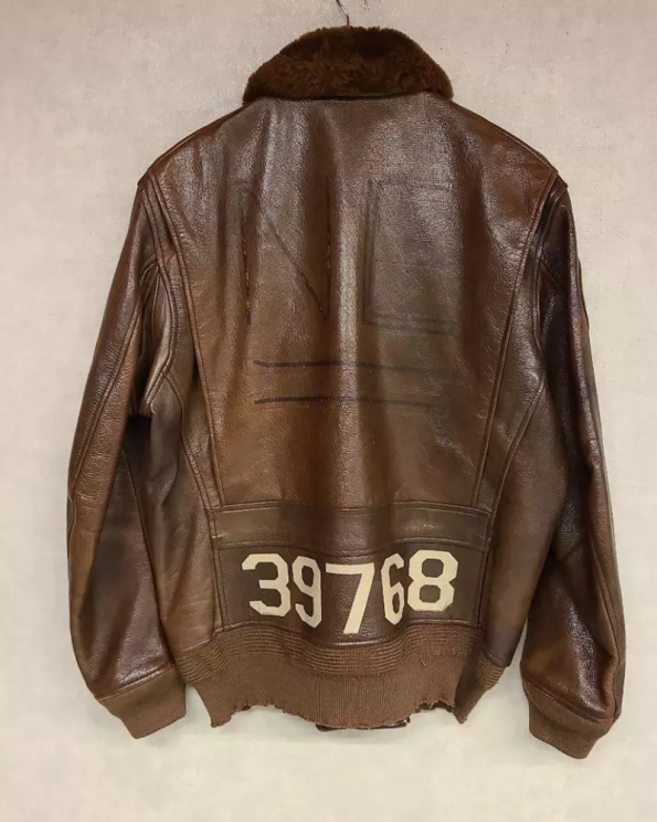 Avirex Us Navy G-1 Brown Flight Jacket